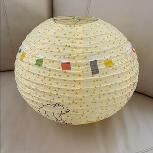 Mimi'Lou Circus Themed Elephant, Giraffe, Bear Paper Lantern NEW